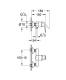 Bateria prysznicowa Grohe BauLoop chrom (23340000) 2