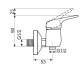 Bateria prysznicowa Hydroland Atut chrom (B.39.7) 2