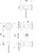 Bateria prysznicowa Hydroland Standart chrom (B107) 2