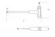 Beta Tools Klucz imbusowy hex typ T 3mm (000960936) 2