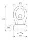 Zestaw kompaktowy WC Cersanit Miska kompaktowa PRESIDENT P010 K08-016 2