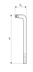 Neo Pokrętło fajkowe typu L 1/2" 250mm (08-556) 2