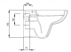 Miska WC Koło Nova Pro Rimfree wisząca (M33120) 4