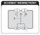 Zamel Przełącznik instalacyjny I-0-II 230V PIM-03 5