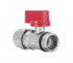 Invena Kurek kulowy MINI z dławikiem ze złączką pex GZ½" x 16mm x 2mm - ZK-57-C15 2