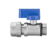 Invena Kurek kulowy MINI z dławikiem ze złączką pex GZ½" x 16mm x 2mm - ZK-57-N15 1