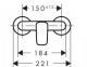 Bateria prysznicowa Hansgrohe Logis chrom (71600000) 3