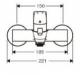 Bateria wannowa Hansgrohe Focus ścienne chrom (31940000) 4