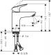 Bateria umywalkowa Hansgrohe Logis stojąca chrom (71107000) 3