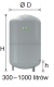 Reflex Zbiornik membranowy N 500L C.O. - 8218300 2