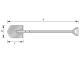 Modeco Szpadel ostry MN-79-382 2