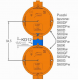 Simet Puszka podtynkowa S60DF 60mm szeregowa głęboka - 33057008 2