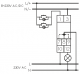 F&F Ściemniacz uniwersalny R, L, C, ESL 1 moduł montaż na szynie DIN, zasilanie 230V AC (R) 500W SCO-815 2