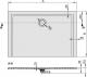 Brodzik Sanplast Space Mineral prostokątny 100 cm x 80 cm (645-290-0330-01-000) 3