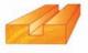 Condor Frez do drewna prosty 12 x 25mm trzpień 8mm (CON-RB-204) 3