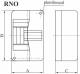 Elektro-Plast Rozdzielnica modułowa 1 x 4 natynkowa RNO-4 (5.4) 2