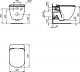 Miska WC Ideal Standard Tesi AquaBlade wisząca (T007901) 3