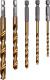 Wiertło Yato do metalu tytanowe sześciokątne 4 5 6 10 8mm zestaw (YT-44700) 1