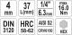 Yato Nasadka trzpieniowa imbusowa hex 1/4" H4 x 37mm (YT-04371) 4