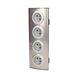 Orno Gniazdo meblowe 4x230V INOX 4