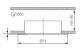 Kanlux Meblowa oprawa punktowa GAVI CT-2116B-C/M matowy chrom (00815) 2