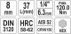 Yato Nasadka trzpieniowa imbusowa hex 1/4" H8 x 37mm (YT-04375) 4