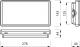 AWEX Oprawa awaryjna EXIT IP65 1W 3h dwuzadaniowa AT ETE/1W/BSA/AT/WH 2