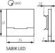 Oprawa schodowa Kanlux Apus LED inox (23108) 3