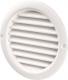 Vents Kratka okrągła biała z siatką 100mm (WPFMV100BVWH) 1