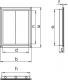 Vents Drzwiczki rewizyjne białe 100 x 100mm (WPD100X100) 2