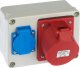 Elektro-Plast Rozdzielnica budowlana 2P+Z 3P+N+Z/32A n/t bez zabezpieczeń RS-2 6202-01 - 6202-01 1