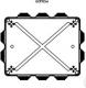 Elektro-Plast Puszka hermetyczna Industrial n/t 249 x 198 x 81mm z 10 dławnicami IP55 szara (2716-02) 4