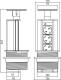 GTV Biurkowy rozgałęziacz wpuszczany 100mm 3 x SCHUKO srebrny 1,8mm (AE-BPW3GS-80) 2