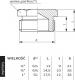 Perfexim Korek mosiężny GZ 3/4" (07-201-0200-000) 2