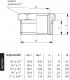 Perfexim Redukcja mosiężna GW - GZ 1/2 x 3/8" (07-210-1510-000) 2