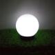 GreenBlue Solarna lampa wolnostojaca ogrodowa - kula 15x15x48cm, bialy LED (GB121) 6