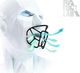 Naroo NAROO MASK T-BONE 5+ szary z usztywnieniem - STNO:T-BONE5+S 3