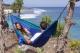 Ticket To The Moon Hamak dwuosobowy Original Hammock Burgundy/Dark Yellow 320x200cm (TMO3437) 2