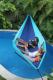 Ticket To The Moon Hamak dwuosobowy Original Hammock Burgundy/Dark Yellow 320x200cm (TMO3437) 5