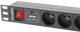 Lanberg Listwa zasilająca PDU 19" 1U 4x 230V PL + 4x IEC C13 2m (PDU-04E04I-0200-BK) 3