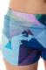 Colour Pleasure Spodenki damskie CP-020 14 niebiesko-czerwone r. XS-S 6