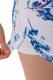 Colour Pleasure Spodenki damskie CP-020 154 biało-niebieskie r. XS-S 5