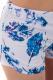 Colour Pleasure Spodenki damskie CP-020 154 biało-niebieskie r. XS-S 6