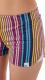 Colour Pleasure Spodnie damskie CP-020 264 granatowo-żółto-różowe r. XS-S 4