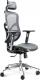 Krzesło biurowe Diablo Chairs V-Basic Czarne Szare 6