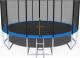 Trampolina ogrodowa Funfit 140 z siatką zewnętrzną 16 FT 490 cm 2