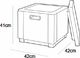 Allibert Siedzisko Curver Ice Cube Grafit - 213828 7