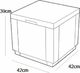 Allibert Siedzisko Curver Ice Cube Grafit - 213828 8