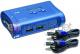 Przełącznik TRENDnet 2xK/V/M 2048x1536 USB 2xCables TK-207K 3