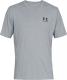 Under Armour Koszulka męska Sportstyle Left Chest SS szara r. M (1326799036) 3
